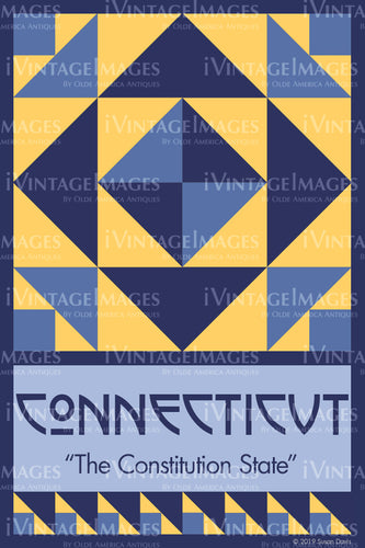 Connecticut State Quilt Block Design by Susan Davis - 7