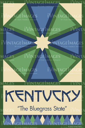 Kentucky State Quilt Block Design by Susan Davis - 17