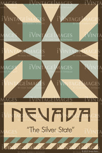 Nevada State Quilt Block Design by Susan Davis - 28