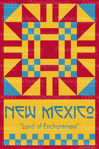 New Mexico State Quilt Block Design by Susan Davis - 31