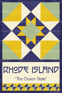 Rhode Island State Quilt Block Design by Susan Davis - 39