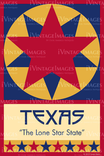 Texas State Quilt Block Design by Susan Davis - 43