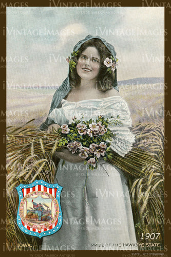 Pride of Hawkeye State Postcard 1907 - 022