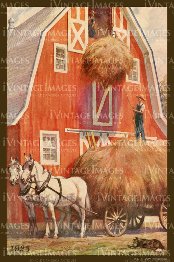 Hay in the Barn 1925 - 051
