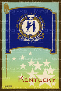 Kentucky Flag 1950 - 013