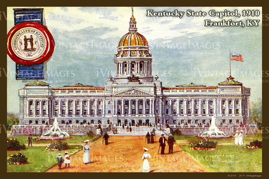 Kentucky State Capitol 1910- 022