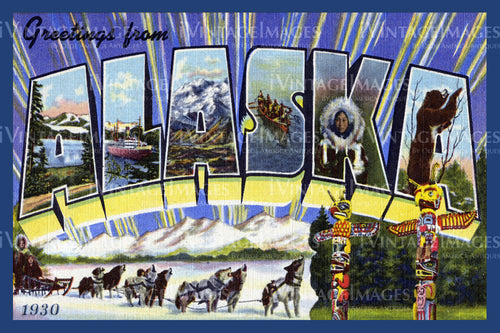 Alaska Large Letter 1930 - 005