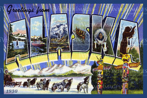 Alaska Large Letter 1930 - 002