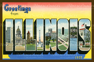 Illinois Large Letter 1935 - 013