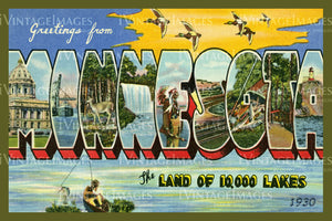 Minnesota Large Letter 1930 - 023