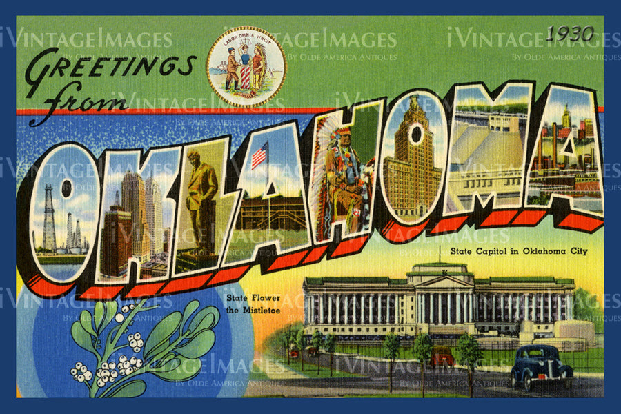 Oklahoma Large Letter 1930 - 036