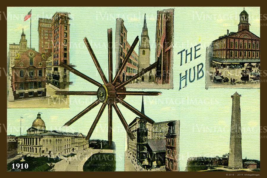 The Hub Postcard 1910 - 005