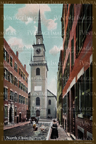 North Church Postcard 1910 - 021