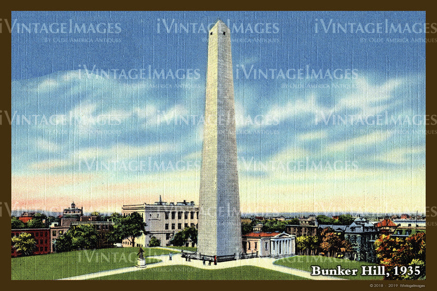 Bunker Hill Postcard 1935 - 025