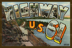 Highway 61 Large Letter 1930 - 006