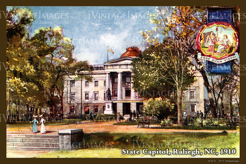North Carolina State Capitol 1910 - 030