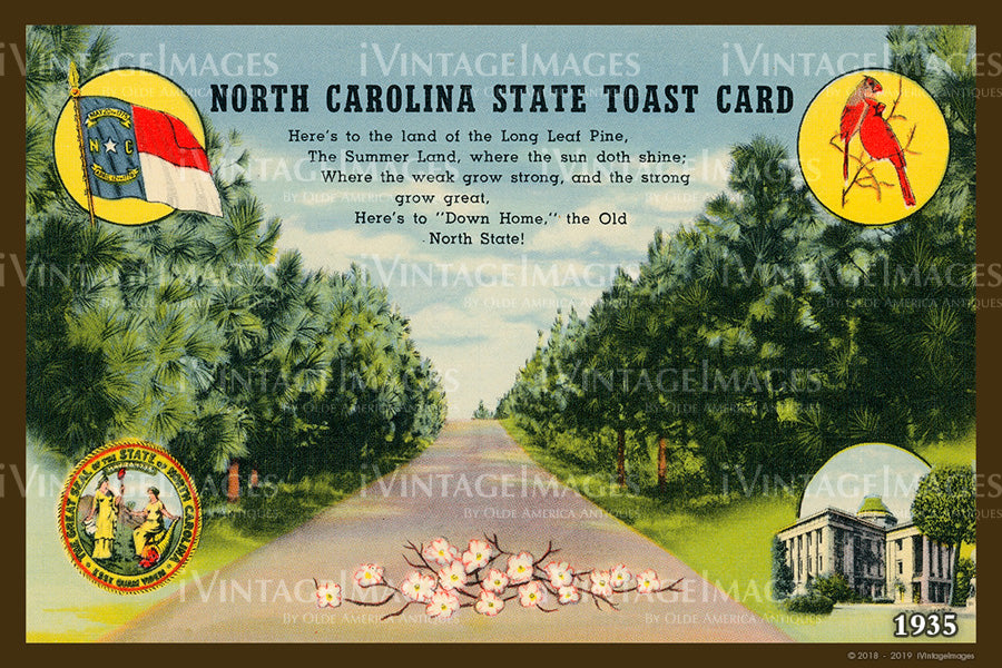 North Carolina State Toast 1935 - 031