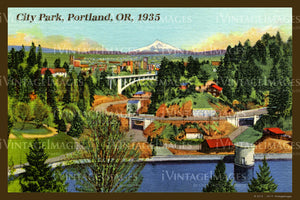 Portland Postcard 1935 - 009