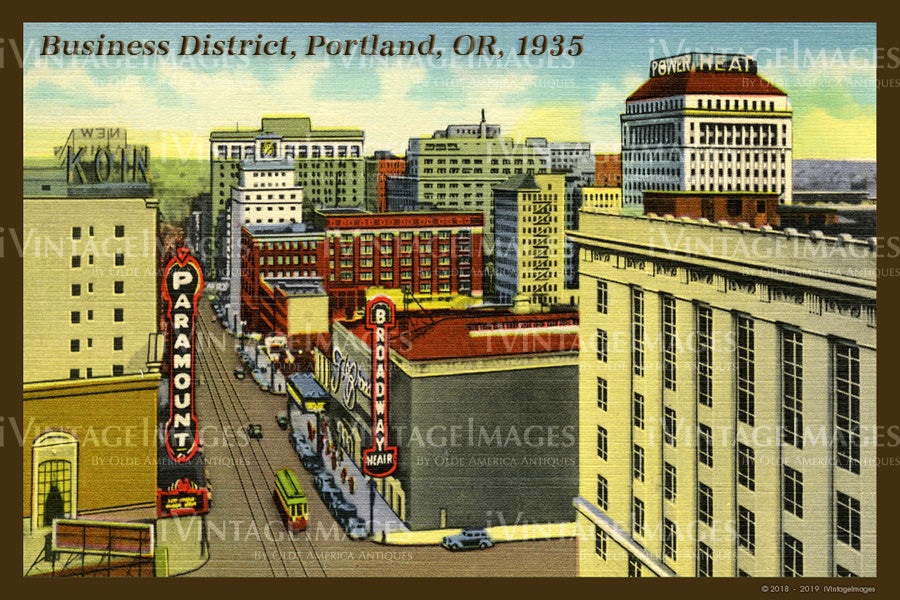 Portland Postcard 1935 - 010