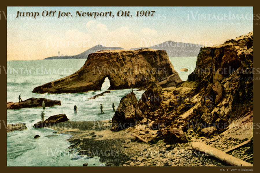 Jump Off Joe Postcard 1907 - 030