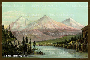 Three Sisters Postcard 1910 - 046