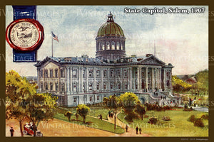 State Capitol Postcard 1907 - 051