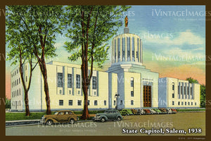 State Capitol Postcard 1938 - 053