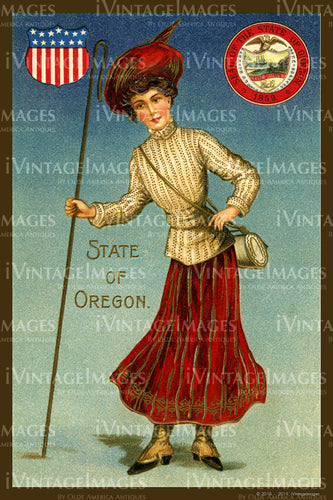 Oregon State Woman 1907 - 061