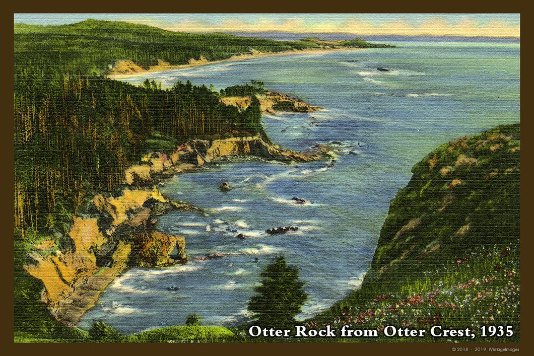 Otter Rock Postcard 1935 - 037