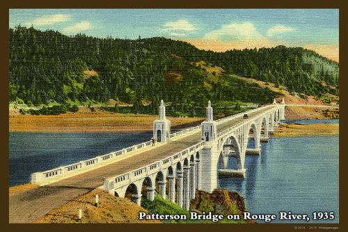 Patterson Bridge Postcard 1935 - 039