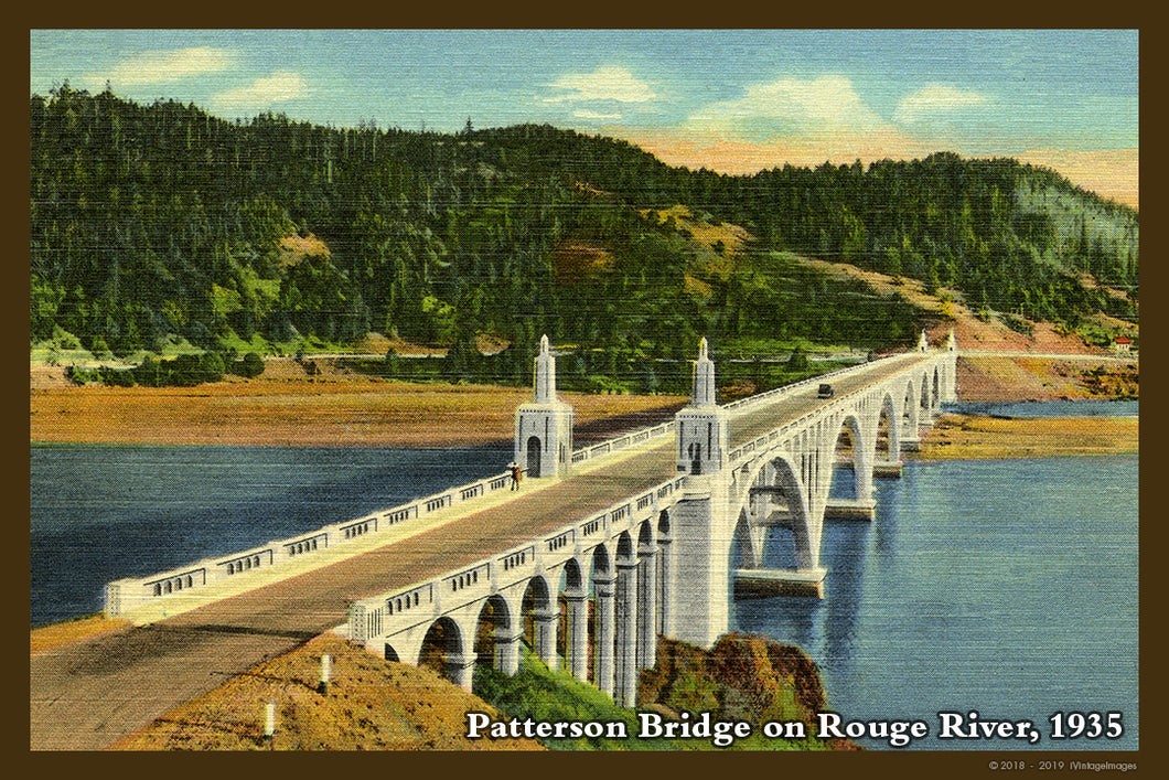 Patterson Bridge Postcard 1935 - 039
