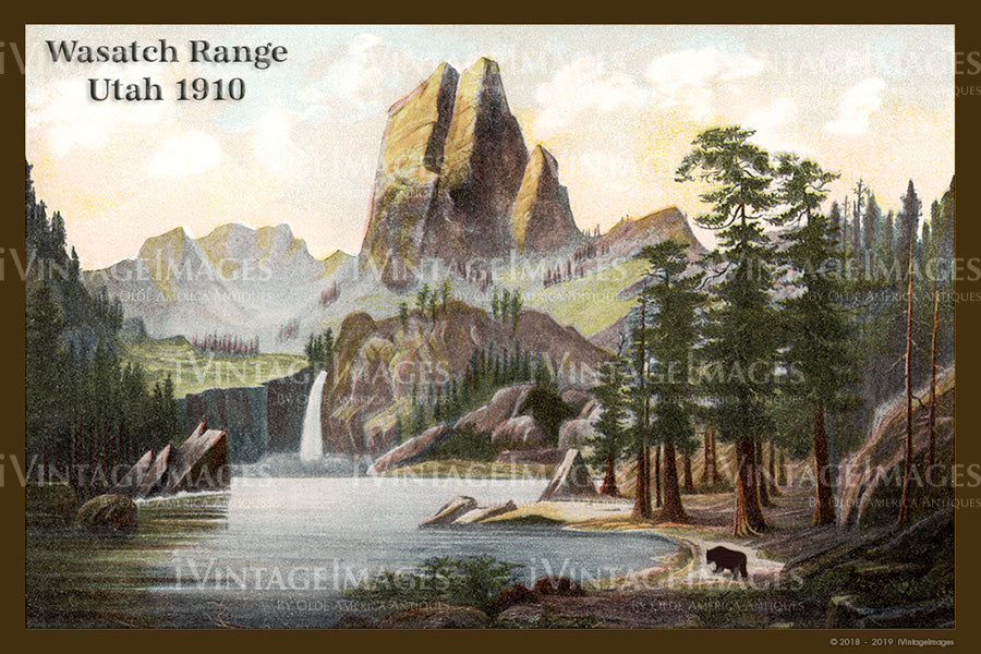 Wasatch Range 1910 - 005