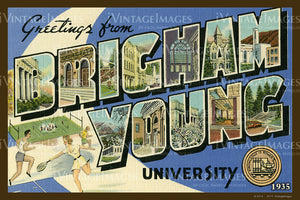Brigham Young University Large Letter 1935 - 007