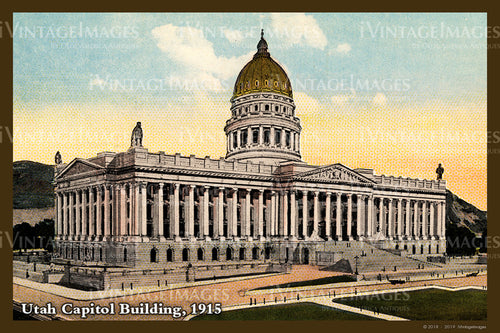 Utah Capitol 1915 - 016