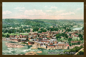 Bellow Falls Postcard 1915 - 015