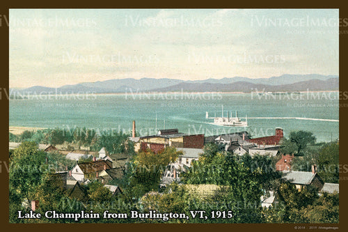 Lake Champlain Postcard 1915 - 020