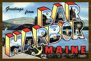 Acadia Postcard 1930 - 5