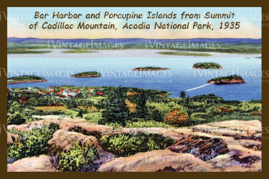 Acadia Postcard 1935 - 7