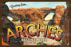 Arches Postcard 1935 - 5