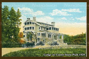 Black Hills Postcard 1920 - 14