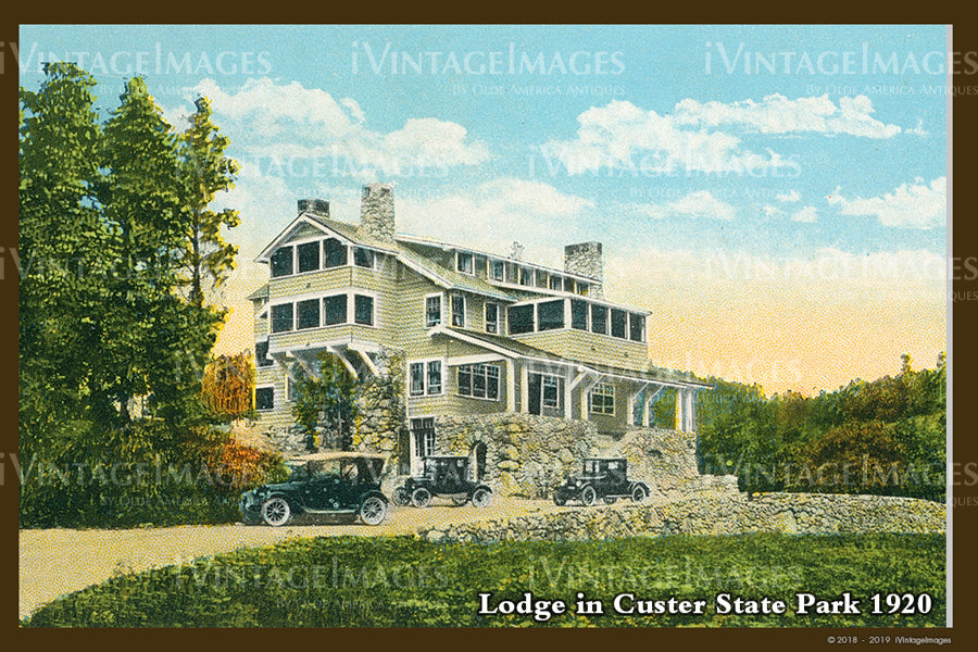 Black Hills Postcard 1920 - 14