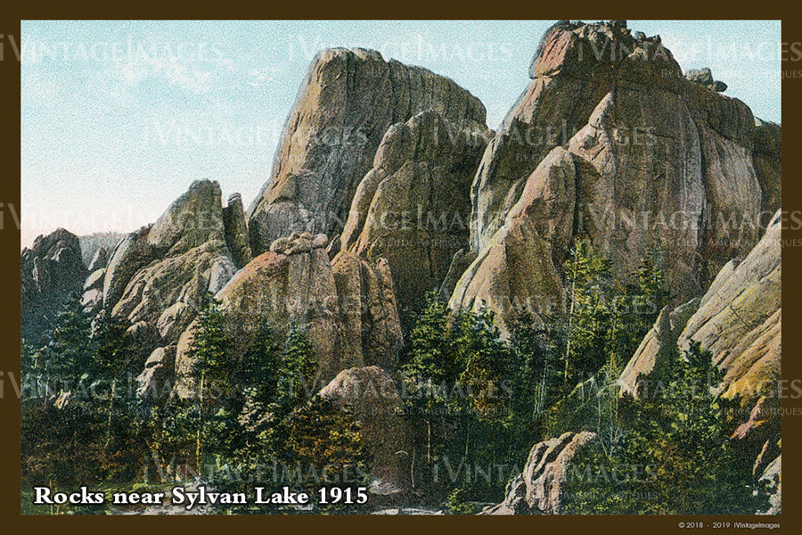 Black Hills Postcard 1915 - 17
