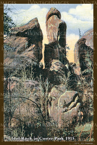 Black Hills Postcard 1915 - 21