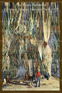 Carlsbad Caverns Postcard 1935 - 2