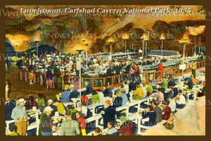Carlsbad Caverns Postcard 1935 - 7