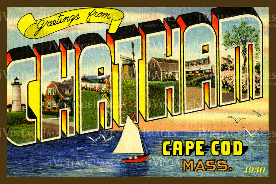 Cape Cod Postcard 1930 - 15