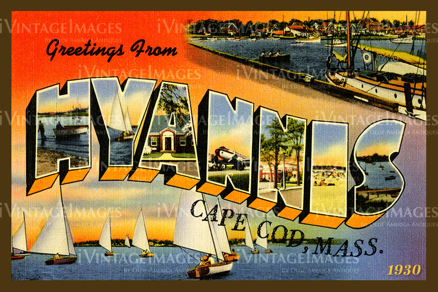 Cape Cod Postcard 1930 - 20