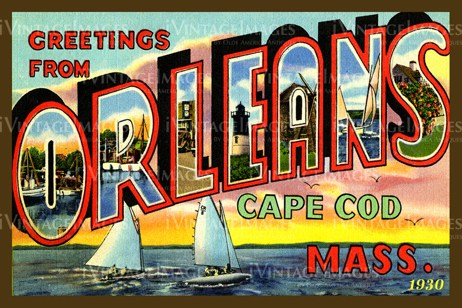Cape Cod Postcard 1930 - 22