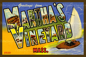Cape Cod Postcard 1930 - 25