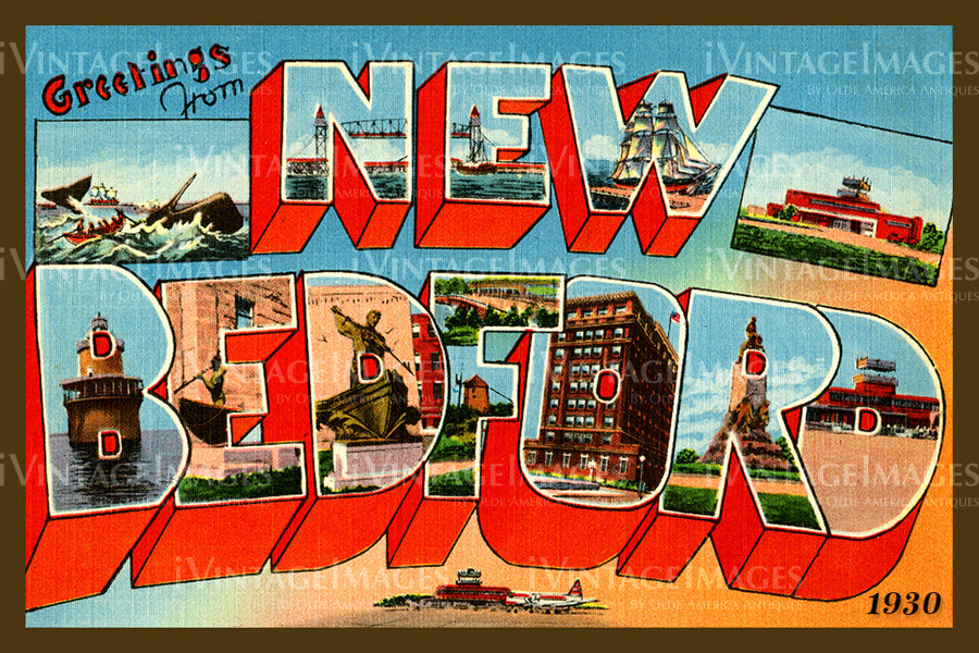 New Bedford Postcard 1930 - 29